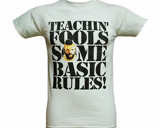 American Classics Teaching Fools Basic Rules Mr T T-Shirt from American Classics