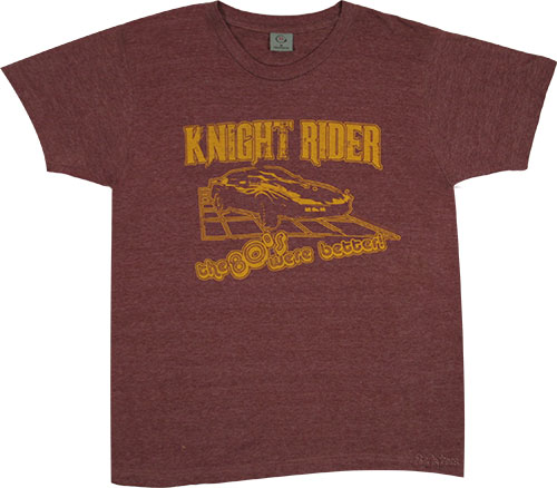 American Classics The 80and#39;s Were Better Menand39;s Knight Rider T-Shirt from American Classics