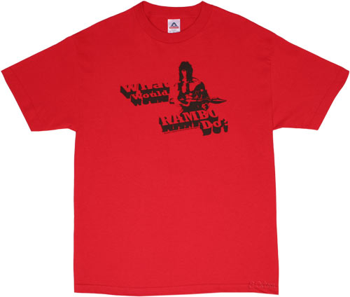 American Classics What Would Rambo Do Men` T-Shirt from American Classics