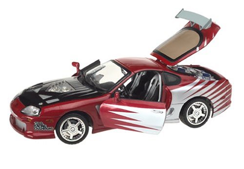 American Muscle - ERTL Collectibles American Muscle - 1:18 Scale 95 Toyota Supra-Cherry Pearl