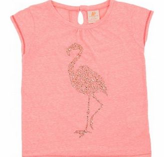 American Outfitters Teddies T-shirt Coral `14 years