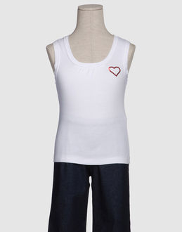 AMERICAN OUTFITTERS TOP WEAR Sleeveless t-shirts GIRLS on YOOX.COM