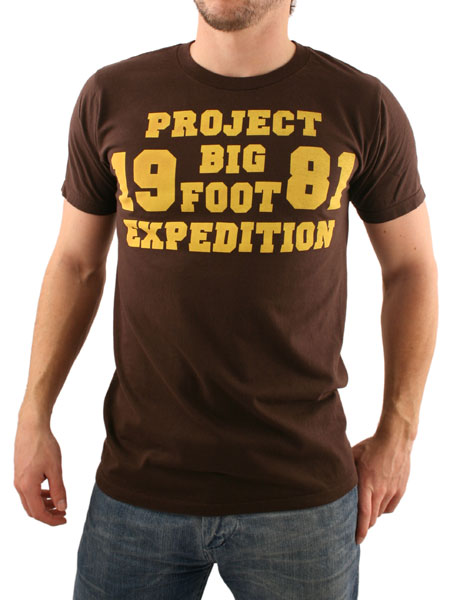 Chocolate Big Foot T-Shirt