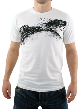 Ames Bros White The Get Away T-Shirt