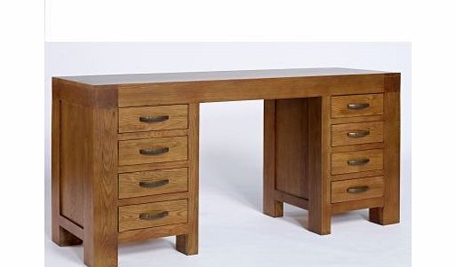 Ametis Santana Rustic Oak Desk/Dressing Table