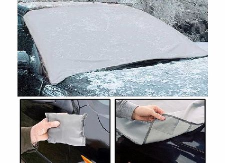 AMOS Magnetic Car Windscreen Cover Universal Anti Frost Snow Ice Shield Dust Sun Shade Protector Windshie