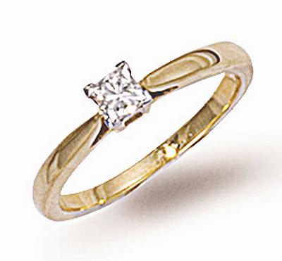 18 Carat Gold Diamond Engagement Ring (385)