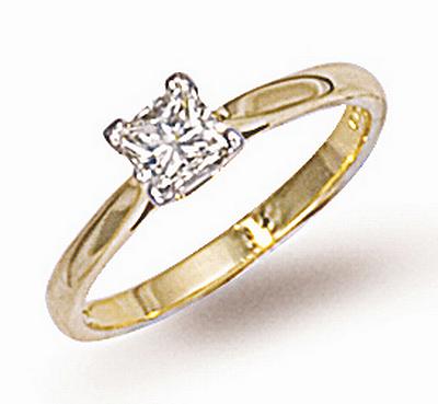 18 Carat Gold Diamond Engagement Ring (386)