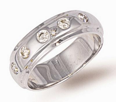 Ampalian Jewellery Diamond Wedding Ring (264)