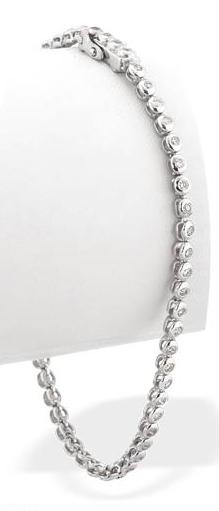 White Gold Diamond Tennis Bracelet (152)