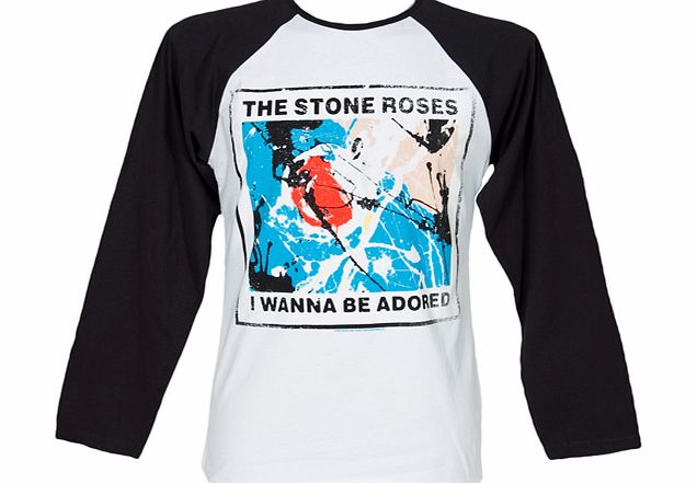 Amplified Clothing Mens Stone Roses Wanna Be Adored Baseball