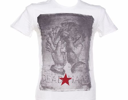 Amplified Dark Souls Mens Dead Hand Off White T-Shirt from