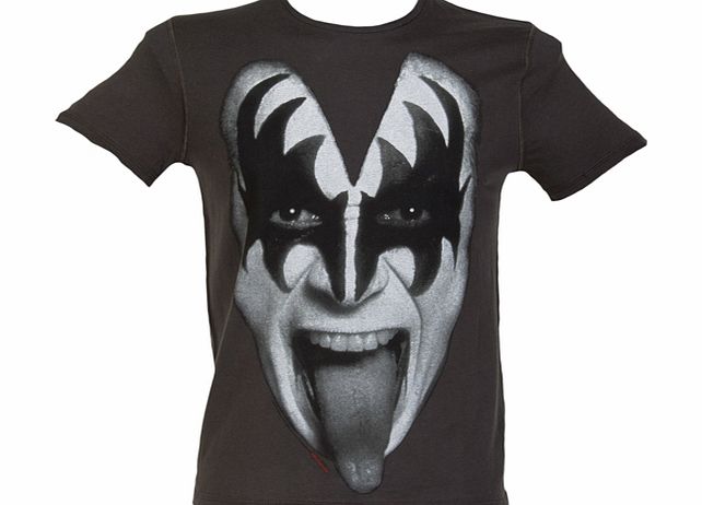 Mens Kiss Lick It Up T-Shirt from Amplified