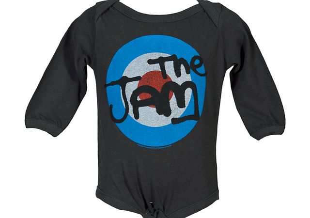 Kids Charcoal The Jam Babygrow from Amplified Kids