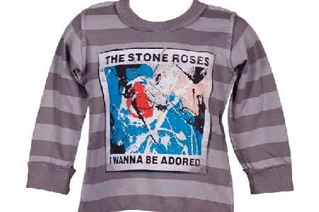 Kids Striped Stone Roses Wanna Be Adored Long