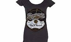 Amplified Vintage Ladies Aerosmith Big 10 Record T-Shirt from