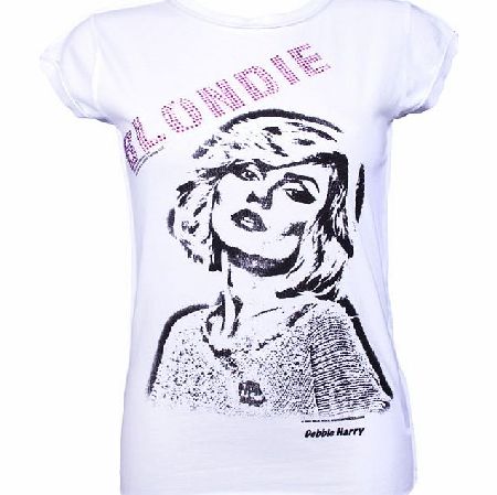 Amplified Vintage Ladies Blondie Diamante T-Shirt from Amplified