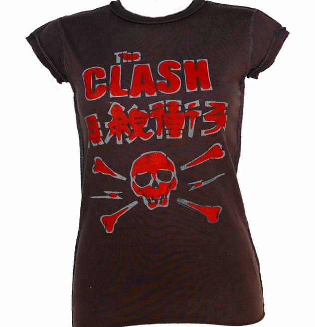 Amplified Vintage Ladies Clash Skull T-Shirt from Amplified Vintage
