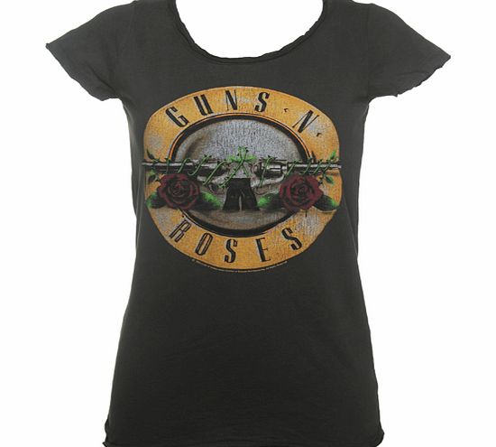 Ladies Classic Guns N Roses Drum T-Shirt from