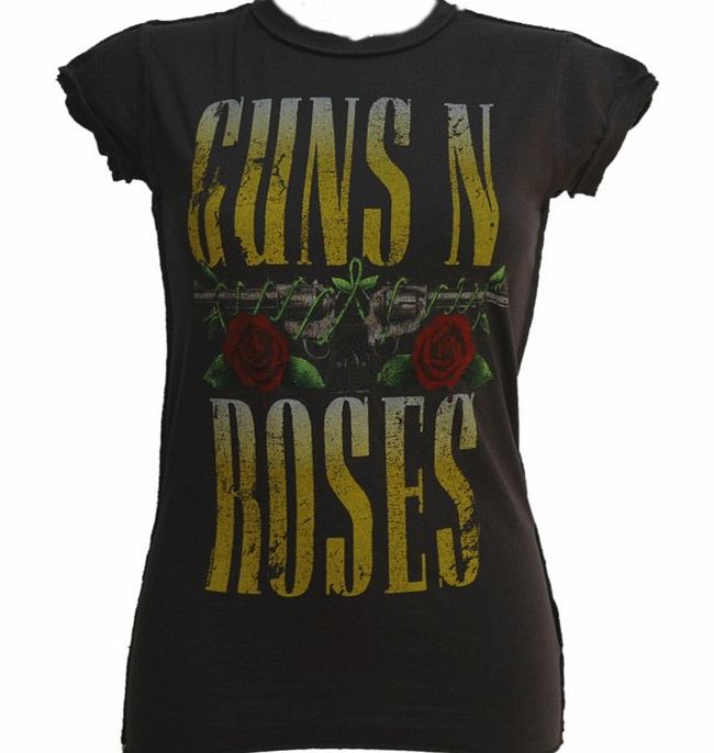 Ladies Guns N Roses Pistols T-Shirt from Amplified Vintage