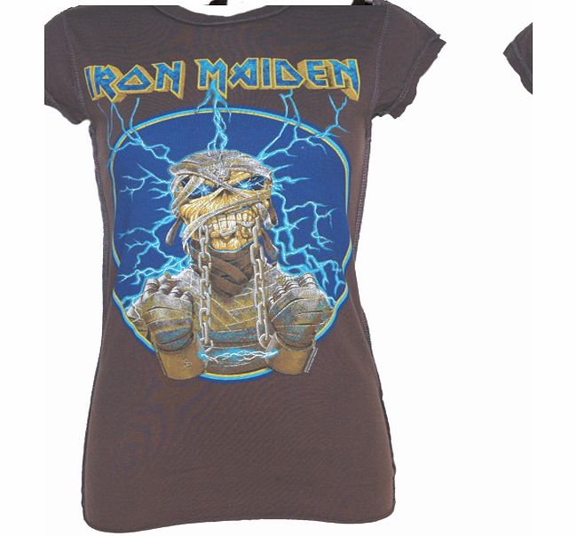 Amplified Vintage Ladies Iron Maiden Mummy T-Shirt from Amplified Vintage