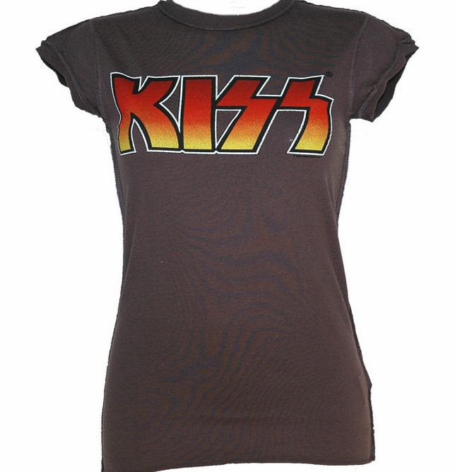 Amplified Vintage Ladies KISS Logo T-Shirt from Amplified Vintage