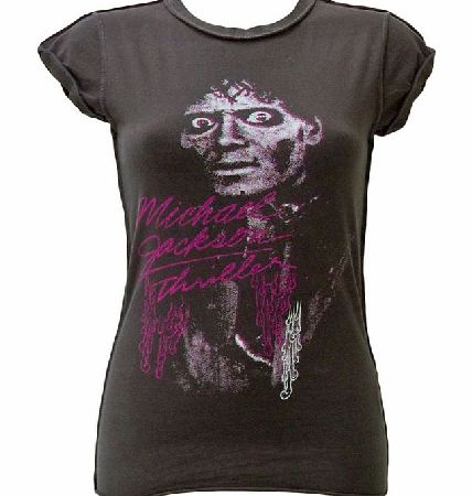 Amplified Vintage Ladies Michael Jackson Thriller T-Shirt from Amplified Vintage