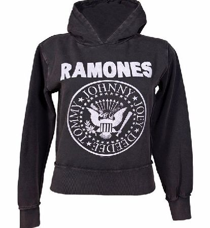 Ladies Ramones Logo Hoodie from Amplified Vintage