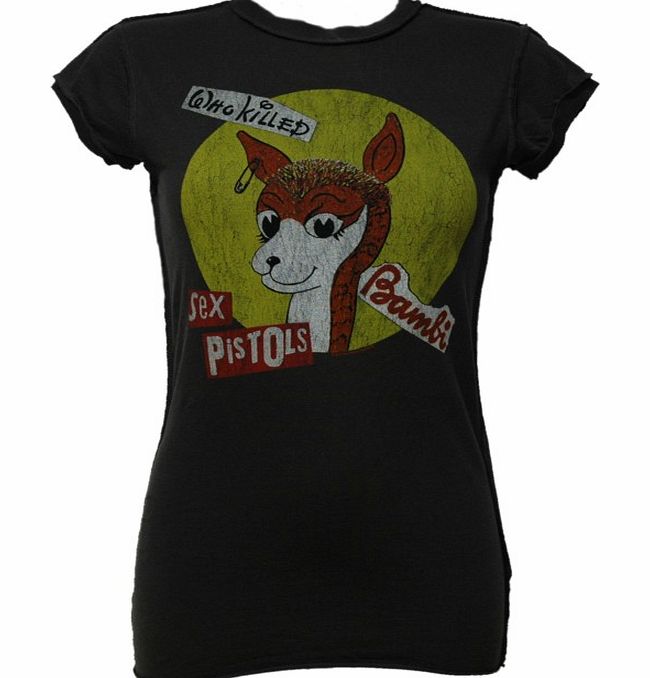 Amplified Vintage Ladies Sex Pistols Who Killed Bambi T-Shirt from Amplified Vintage