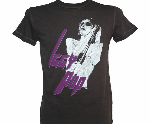 Men` Iggy Pop T-Shirt from Amplified Vintage