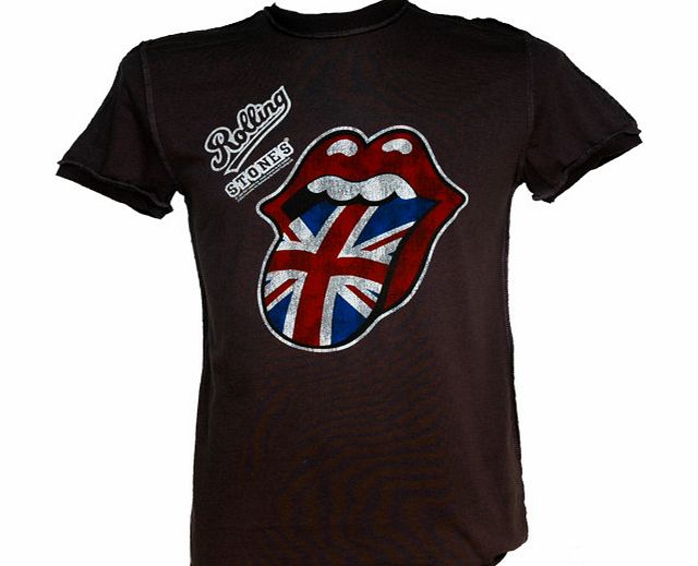 Amplified Vintage Men` Rolling Stones UK Flag T-Shirt from Amplified Vintage