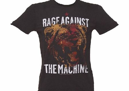 Amplified Vintage Mens Charcoal Rage Against The Machine