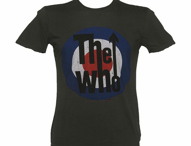 Amplified Vintage Mens Charcoal The Who Target T-Shirt from