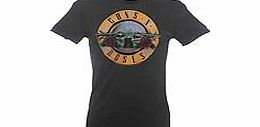 Mens Classic Guns N Roses Drum T-Shirt from