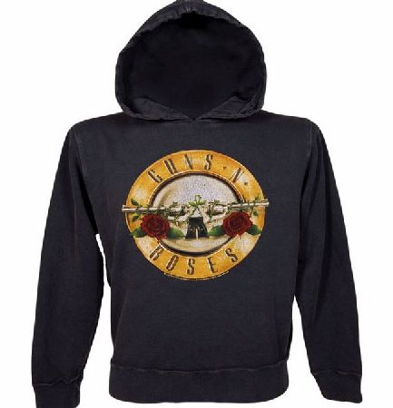Amplified Vintage Mens Guns N Roses Logo Hoodie from