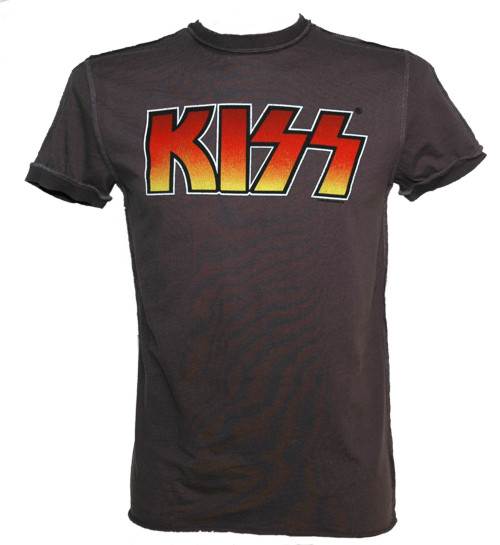 Amplified Vintage Mens Kiss Logo T-Shirt from Amplified Vintage