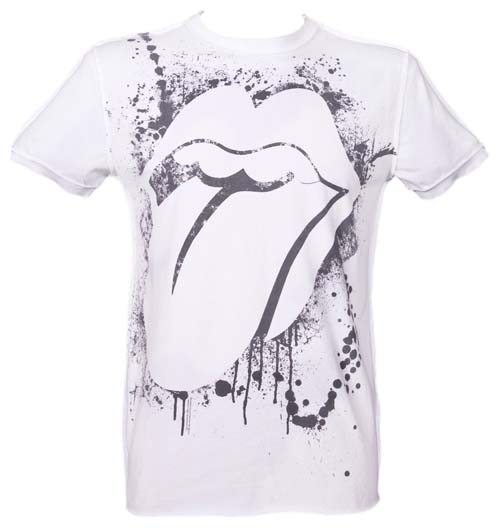 Amplified Vintage Mens Rolling Stones Graffiti T-Shirt from