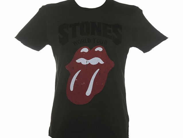 Amplified Vintage Mens Rolling Stones World Tour T-Shirt from