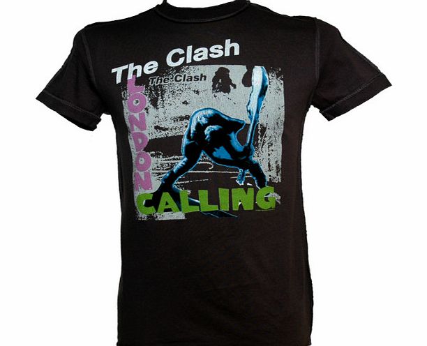 Amplified Vintage Mens The Clash London Calling T-Shirt from