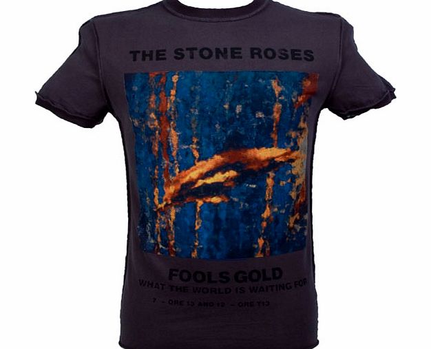 Amplified Vintage The Stone Roses Fools Gold Mens T-Shirt