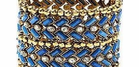 Thompson Street blue crystal bracelet