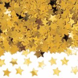 14g Gold Star table confetti - Fabulous Gold Star wedding party table confetti