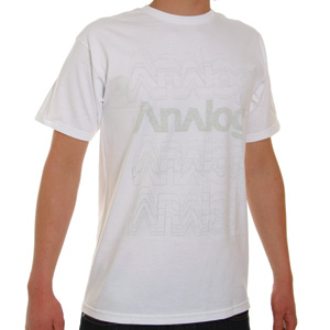 Analog Rotor Tee shirt - Optic White
