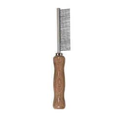 Ancol Wooden Handle Fine Comb