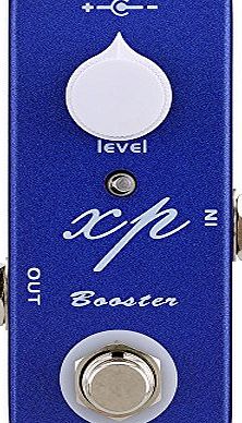 Andoer XP Booster Electric Guitar Effect Pedal Mini Single Effect with Clean Boost True Bypass