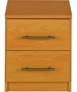 Andorra Bedside Cabinet - Oak