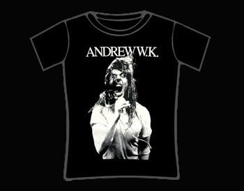 Andrew WK Scream Skinny T-Shirt