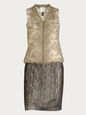 ANGELOKATSAPIS DRESSES BLACK CREAM 42 IT NG-T-AK04