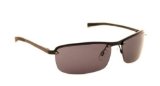 Anglo Accessories Umbro Half Rimless Metal Sunglasses Matt Black