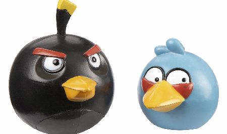 Angry Birds 2 Figurine Pk - Blue/black Birds